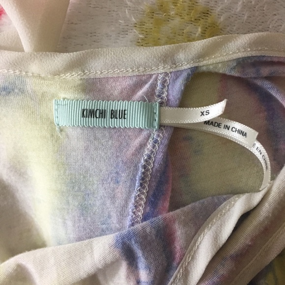3/$15 Kimchi Blue Tie Dye Open Back Size XS - Picture 7 of 8